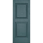 Vantage 3114035990 14X35 Raised Panel Shutter/Pair 990, Wedgewood Blue